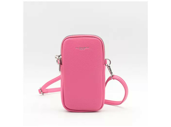 P420- Pochette Téléphone Flora & Co (fuchsia)