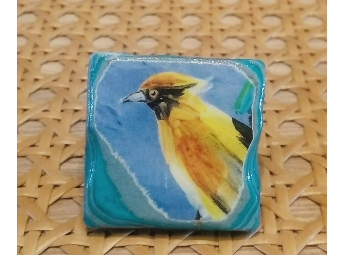 Bague papier vernis
