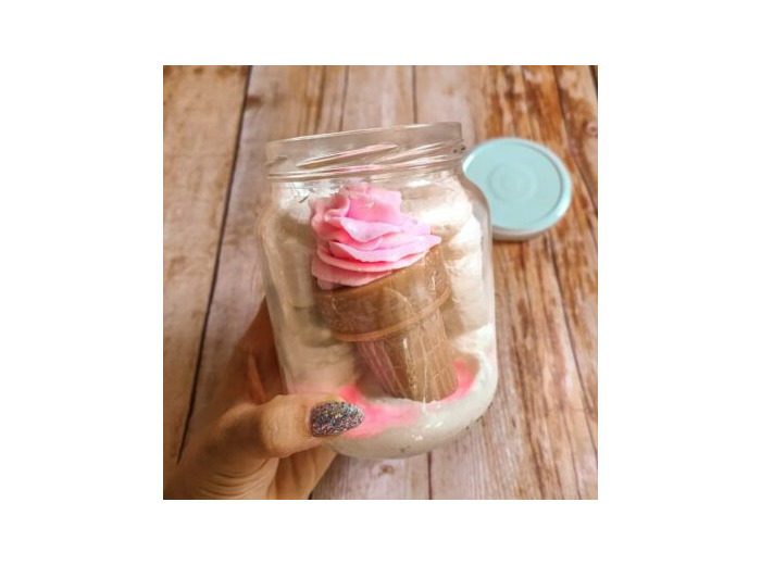 Bougie XXL - GLACE A L'ITALIENNE VANILLE FRAISE