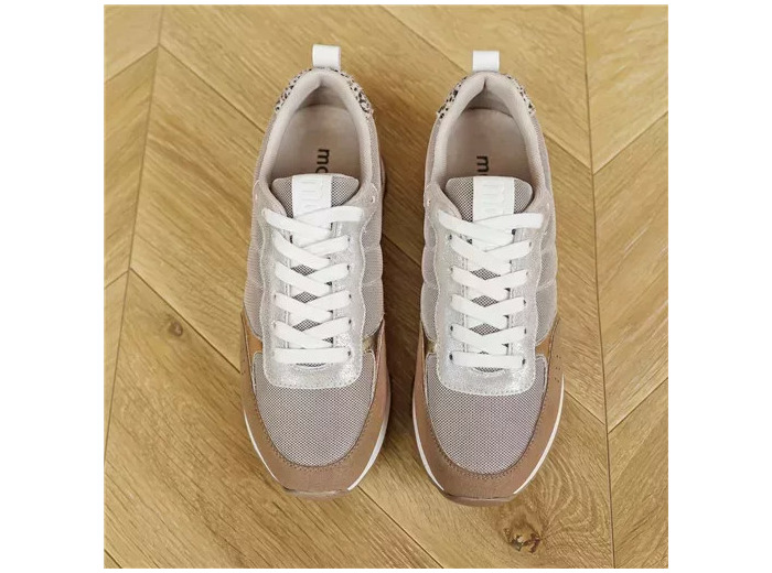 R402- Sneakers Moow "Grande Pointure" (T40-T43) (camel)