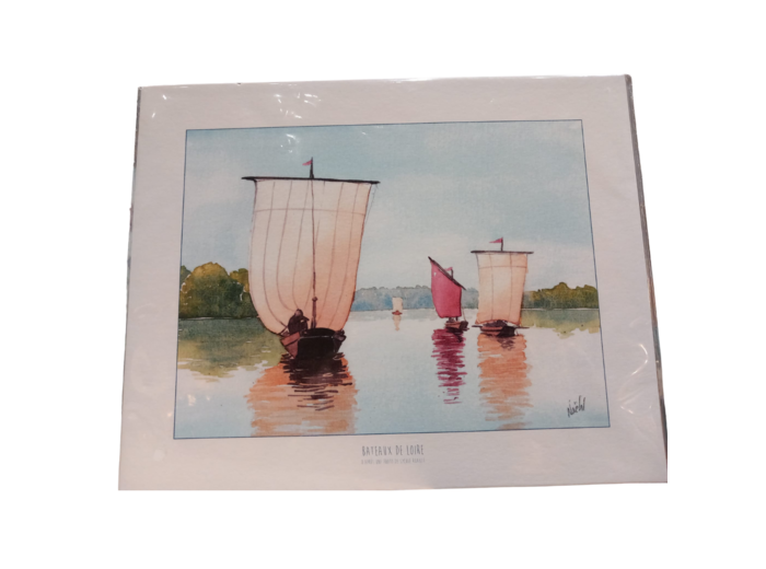 Tableau reproduction aquarelle