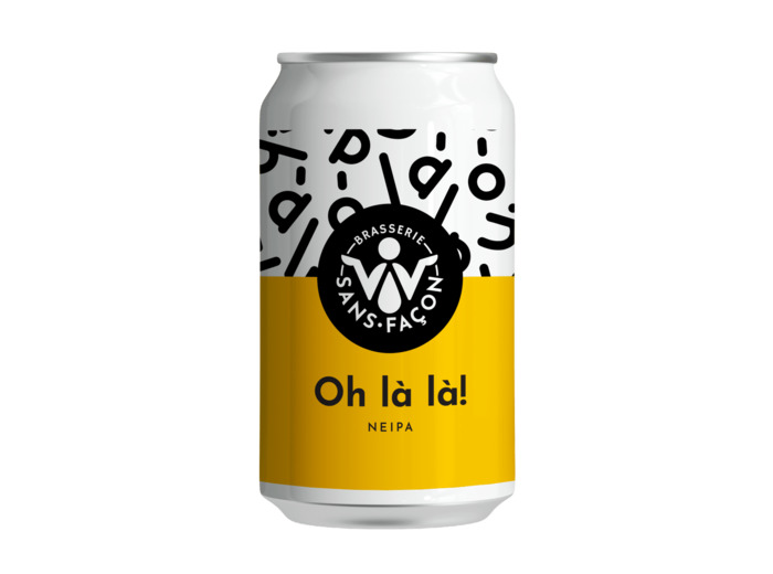 6 x Bière Neipa Oh Là Là! Brasserie Sans Façon 33 cl