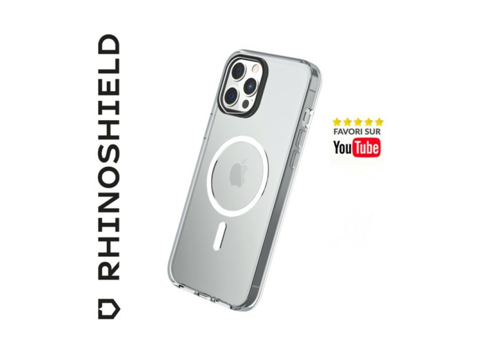 RHINOSHIELD COQUE TRANSPARENTE CLEAR COMPATIBLE MAGSAFE POUR APPLE IPHONE 14 PLUS