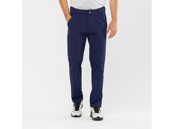 Salomon Wayfarer Zip Off Pants M night sky