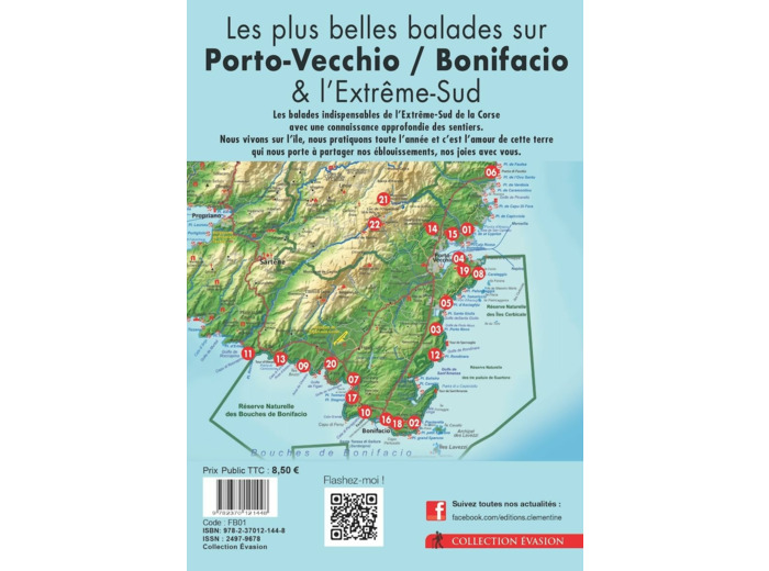LES PLUS BELLES BALADES SUR PORTO-VECCHIO, BONIFACIO ET L'EXTREME-SUD