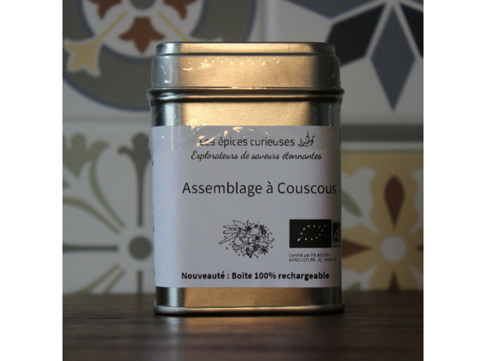Assemblage à Couscous - 40G - Boite métal