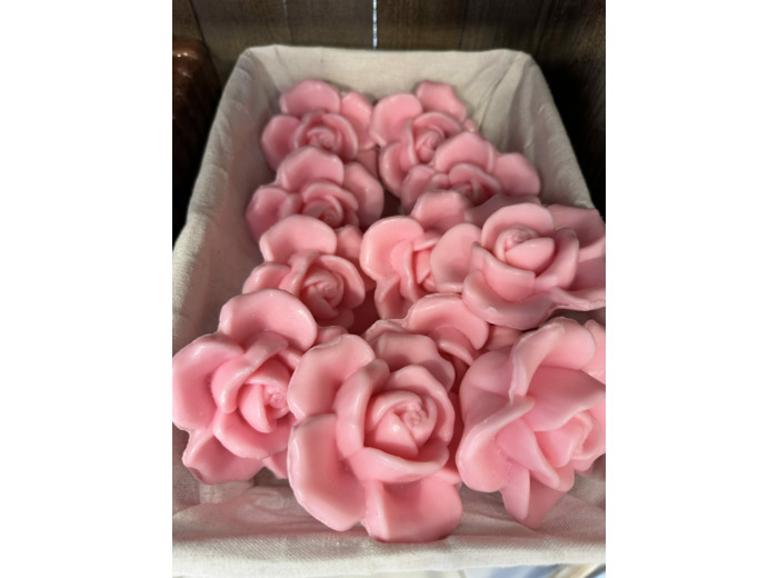 Savon forme de rose "Terre de rose"