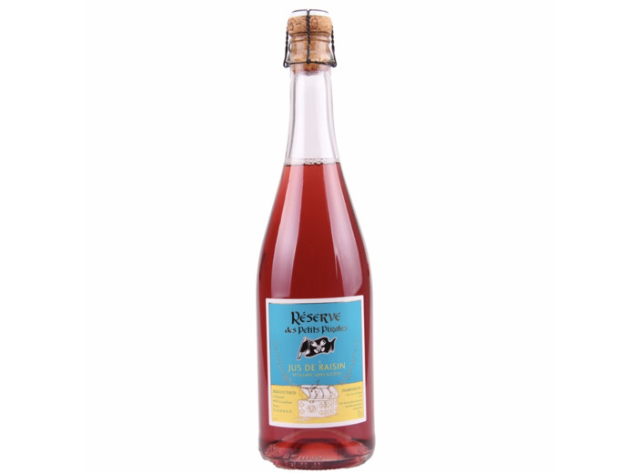 JUS DE RAISIN ROUGE PETILLANT DOMAINE VIAUD