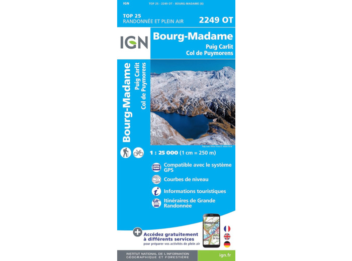 2249OT BOURG-MADAME/COL PUYMORENS PUIG CARLIT
