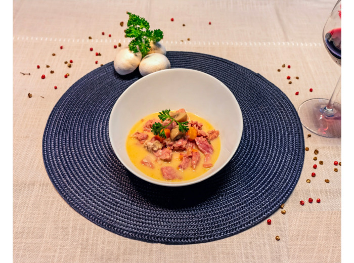La Blanquette De Veau À L'Ancienne, Accompagnement Frites