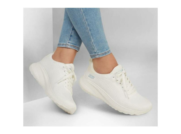 Skechers Bobs Sport Squad Chaos White
