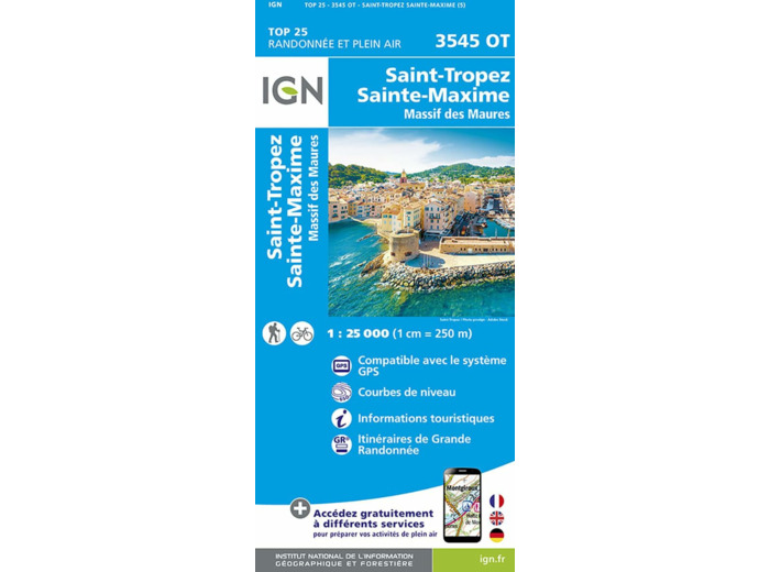 3545OT SAINT TROPEZ - SAINTE MAXIME MASSIF DES MAURES