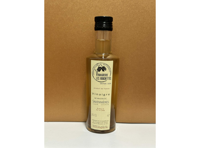 Vinaigre de vin d'A.O.C. Savennières (25cl) "Vinaigrerie les Bouchettes"