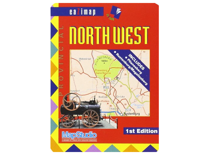 NORTH WEST 1/1M (EAZIMAP)