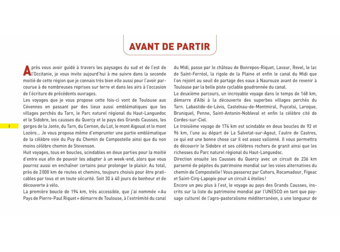 OCCITANIE VOL.2 VOYAGES A VELO ET VELO ELECTRIQUE - ITINERAIRES DE 2 A 6 JOURS : GARD, HERAULT, LOZE
