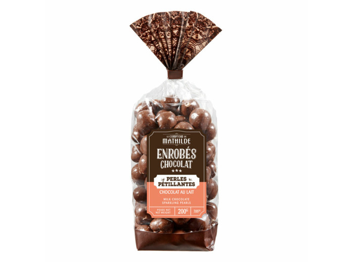 Perle Pétillante Chocolat au Lait