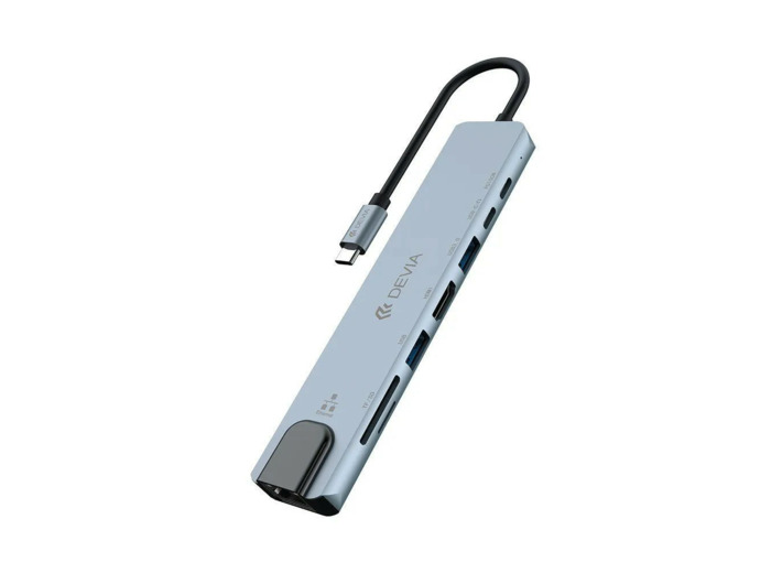 DEVIA Pro1 Hub USB-C 8-en-1