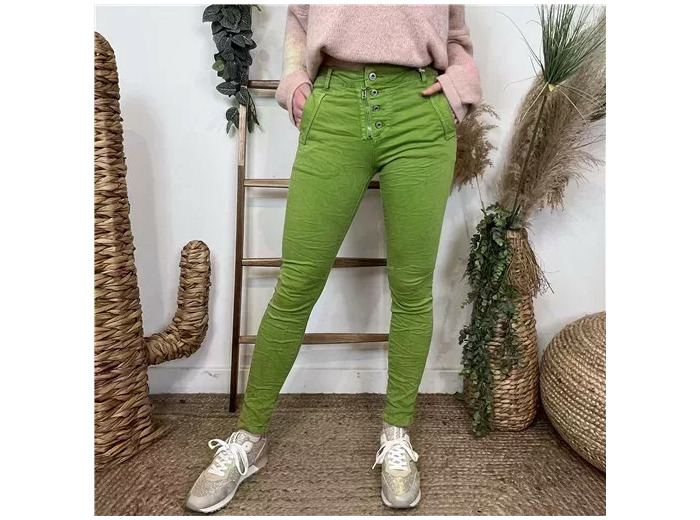 P073- Jean Melly.and.Co (Xs-Xl) (vert anis)