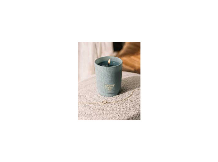 Bougie avec bijou UN SOUVENIR D'ENFANCE (Bracelet Argent)
