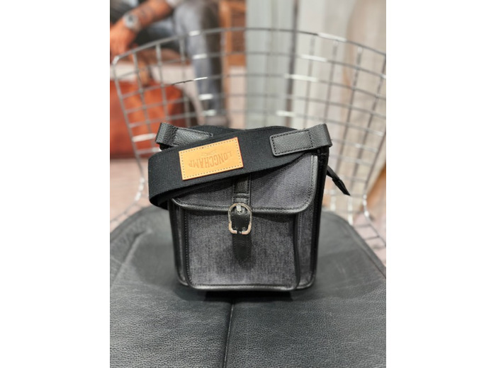 Longchamp - Sac Porté Travers Marine
