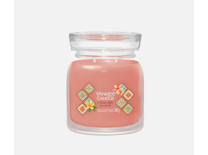 Yankee Candle Moyenne Jarre Soleil sur Capri