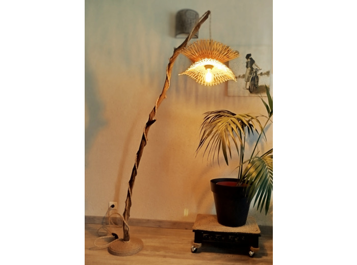 Lampadaire fleur
