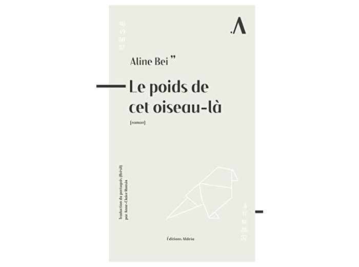 LE POIDS DE CET OISEAU-LA