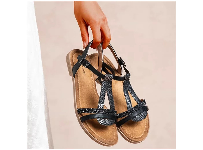 R421- Sandales (T36-T41) (noir)
