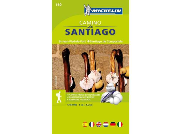 CARTES HISTORIQUES / THEMATIQU - CARTE CAMINO DE SANTIAGO - SAINT JEAN PIED DE PORT - SANTIAGO DE CO