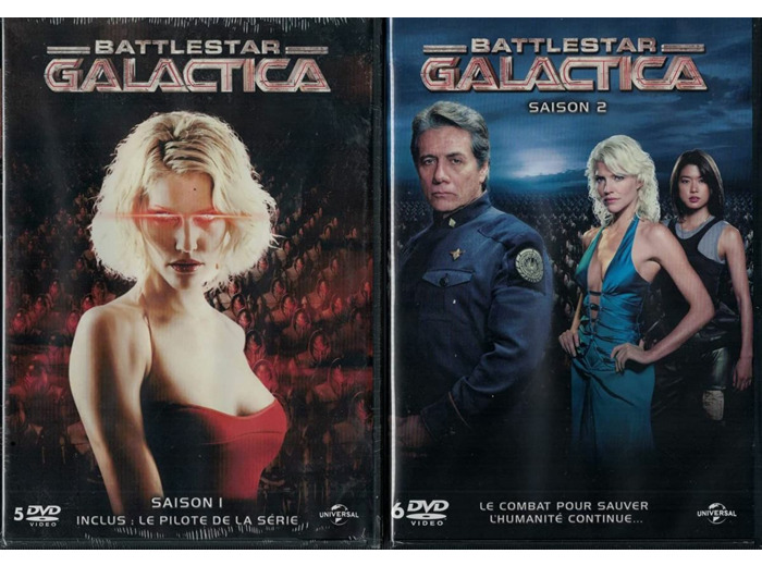 Lot 11 DVD - Battlestar Galactica - L'intégrale des Saisons 1 et 2