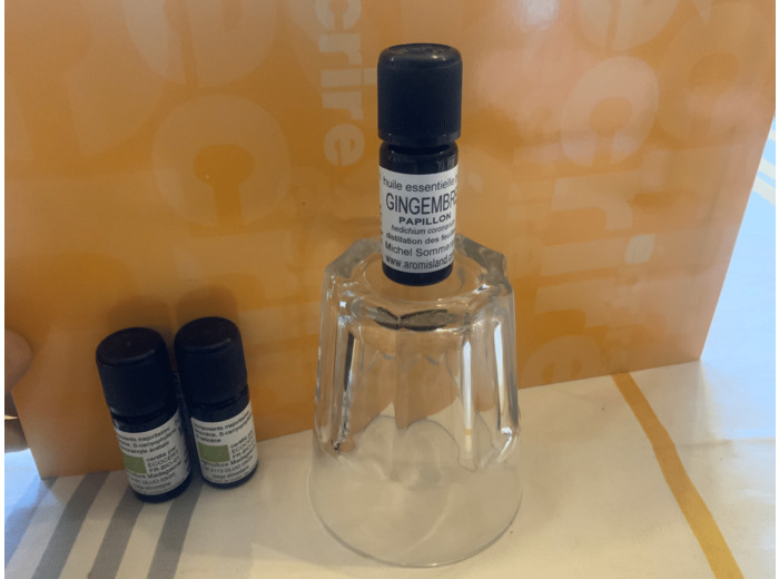 Huile essentielle bio gingembre papillon