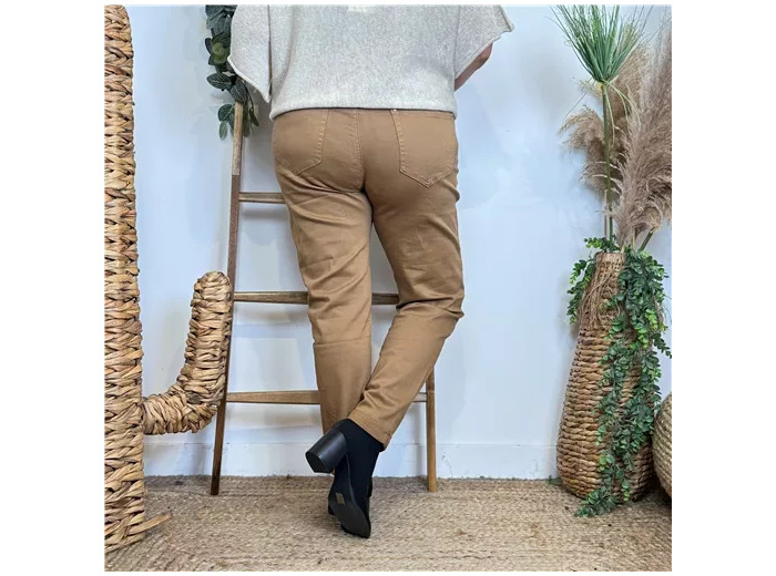 O664- Jean 7/8ème Voggo T42-T50 (camel)