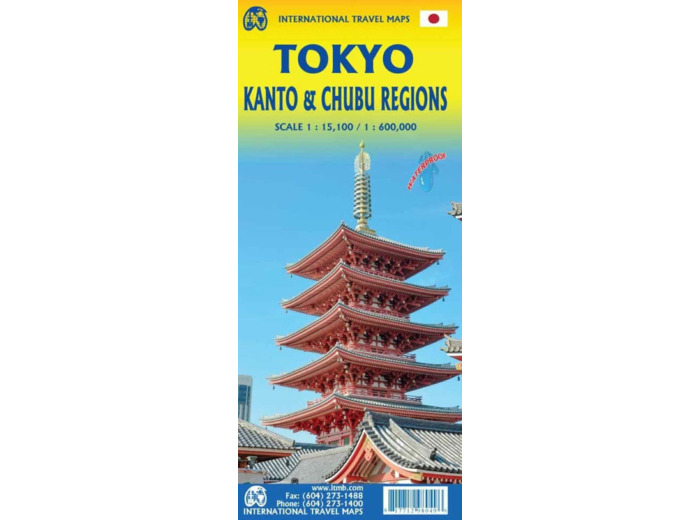 TOKYO - KANTO & CHUBU REGIONS WATERPROOF