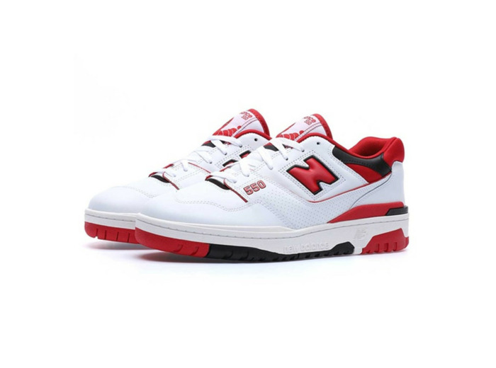 New Balance 550 Team Red