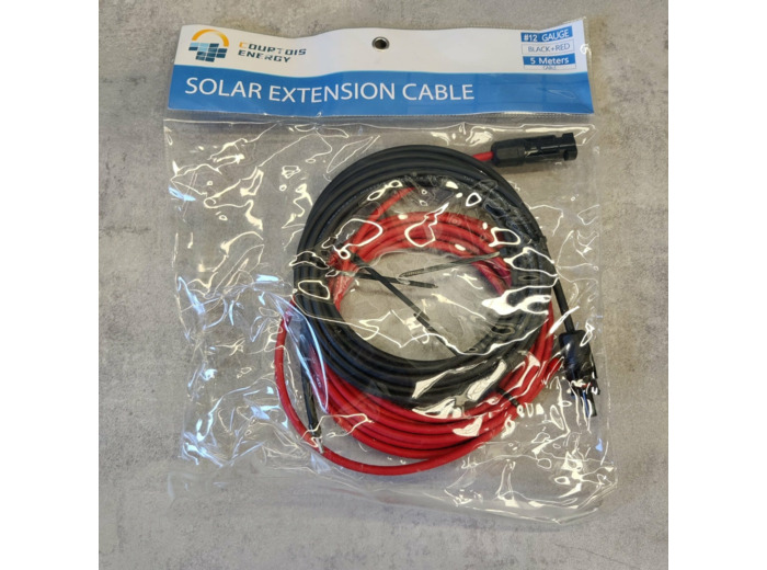 courtois energy - solar extension cable - 5m