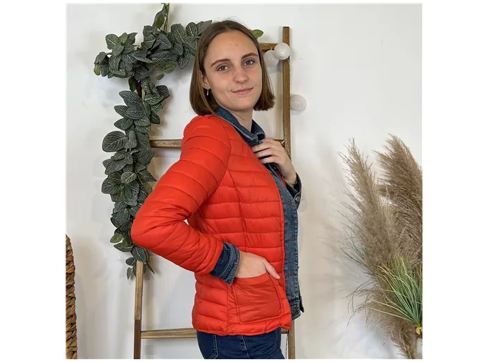 M252- Doudoune (36-T42) (rouge)