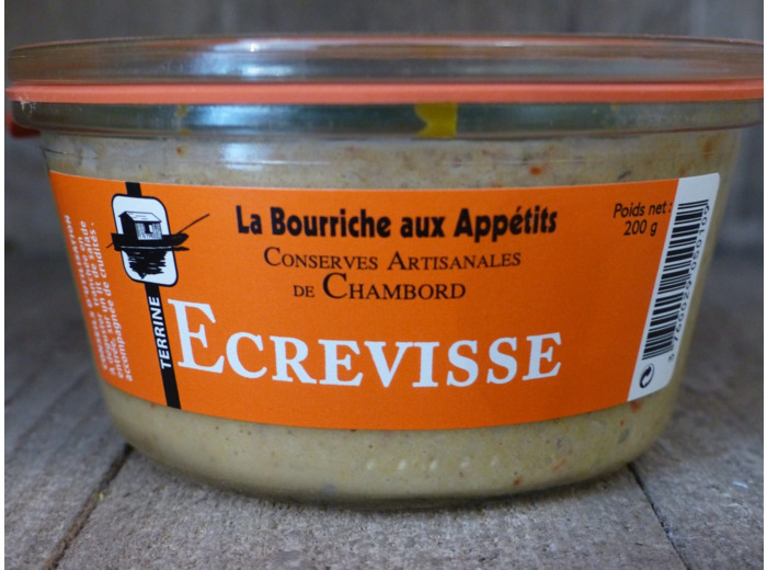 Terrine d’écrevisse "La Bourriche aux Appétits" (200g)