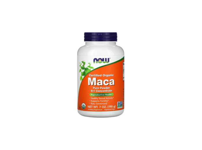 NOW MACA POUDRE PURE CONCENTRE EN 6:1 BIO
