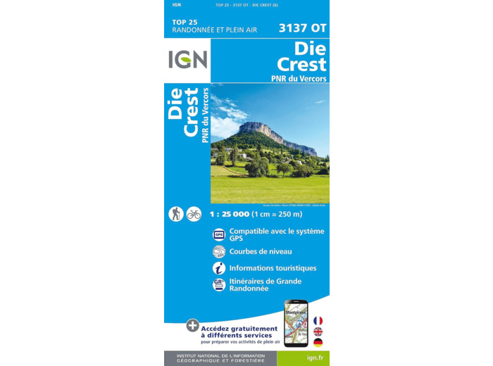 3137OT DIE - CREST PNR DU VERCORS