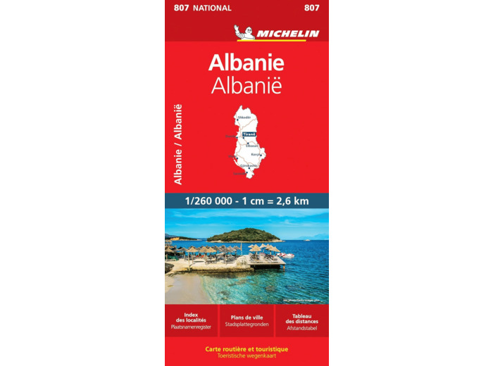 CARTE NATIONALE ALBANIE
