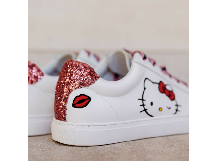 Simone Hello Kitty-Glitter Rose les Bons Baisers de Paname