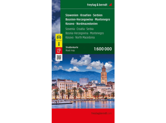 SLOVENIE - CROATIE - SERBIE BOSNIE-HERZEGOVINE - MONTENEGRO