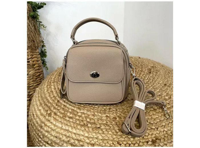 P424- Sac semi-rigide Flora & Co (beige)