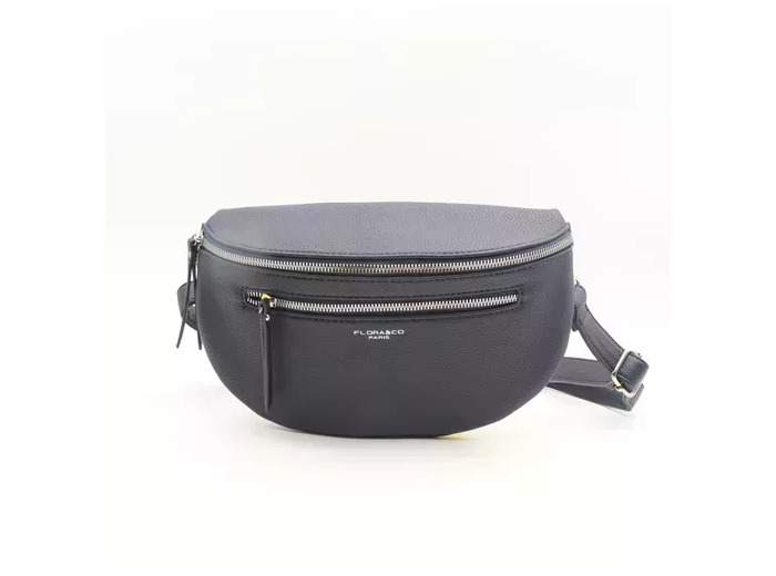 P409- Banane Grand Format 2 zips (noir)