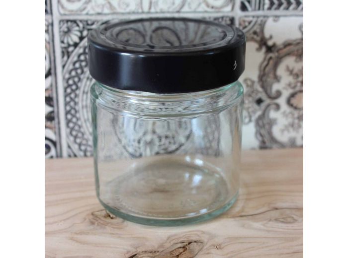 Grand pot 212ML avec capsule noire