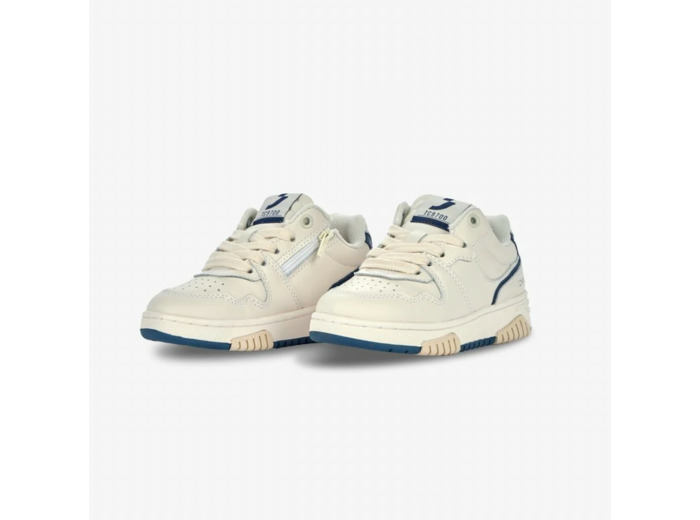 White sneakers kids Navy - Icon low kids - SJ