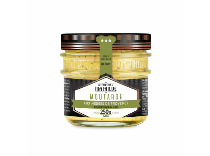 Moutarde aux herbes de Provence