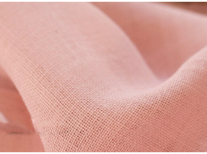Toile de jute naturelle Rose 100 % biodégradable écologique 150 cm de large 280gr