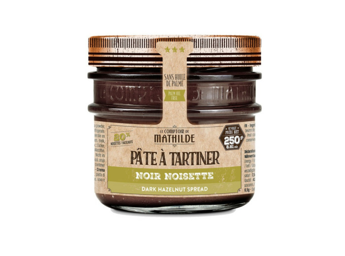 Noir Noisette 20% - Pâte à Tartiner