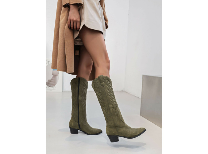 Tiagues hautes Kaki - Margaux - Findlay